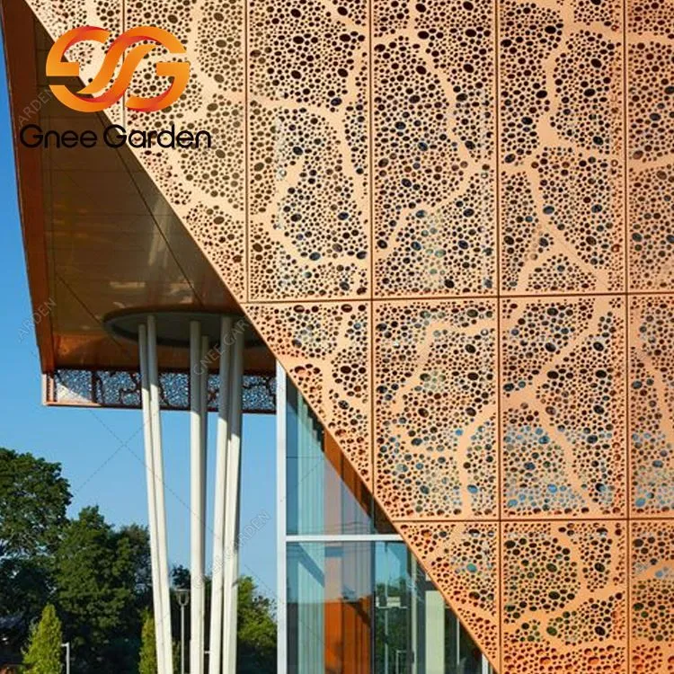 एल्यूमिनियम क्लैडिंग बिल्डिंग