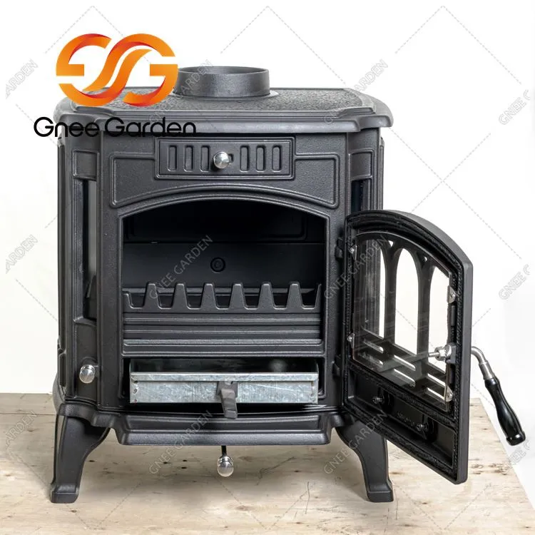 कास्ट आयरन लॉग बर्नर गार्डन