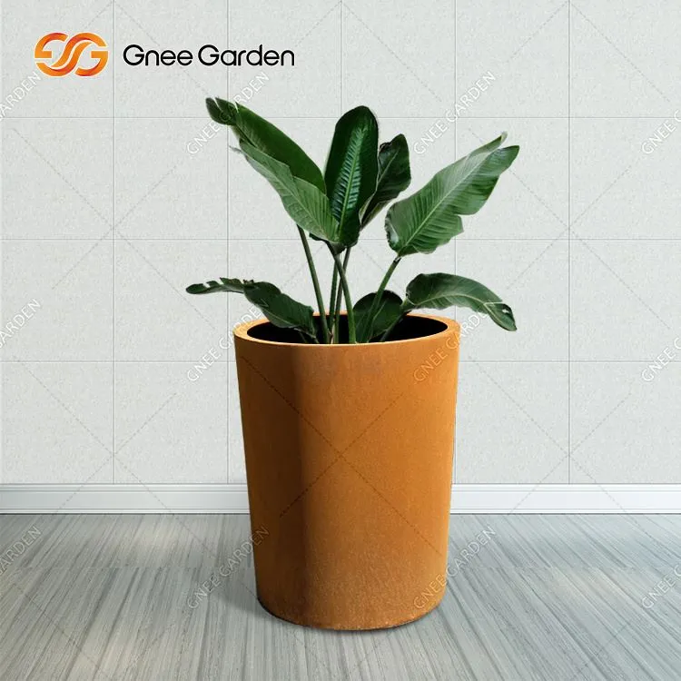 कॉर्टेन प्लांटर्स बड़े