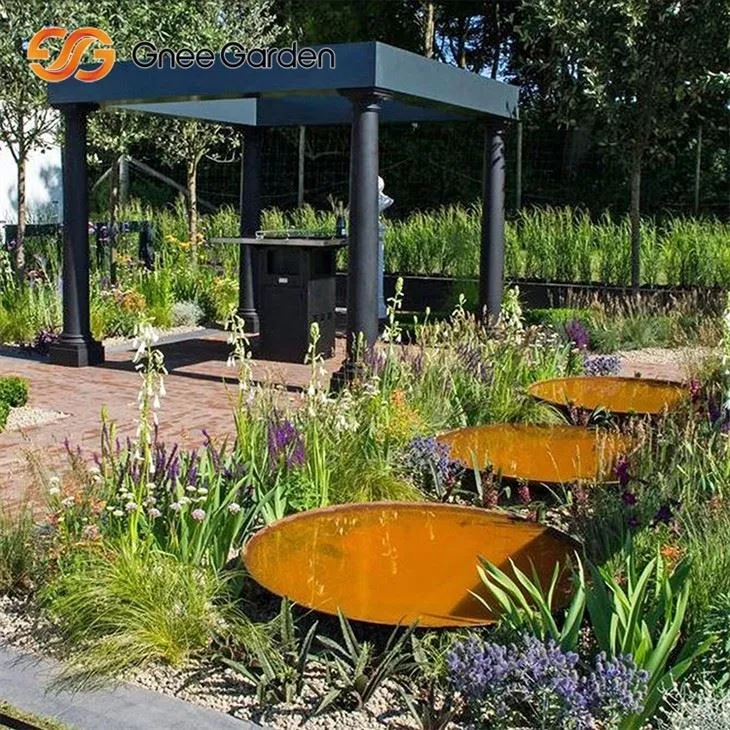 कॉर्टन स्टील फायर पिट वेदरप्रूफ