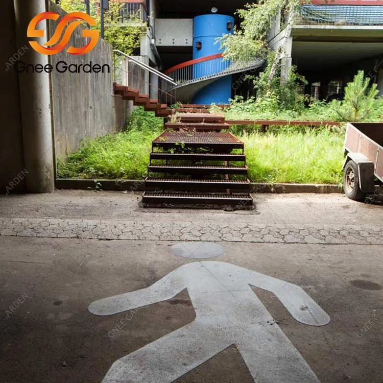 कॉर्टन स्टील सीढ़ियाँ 4 मिमी मोटाई