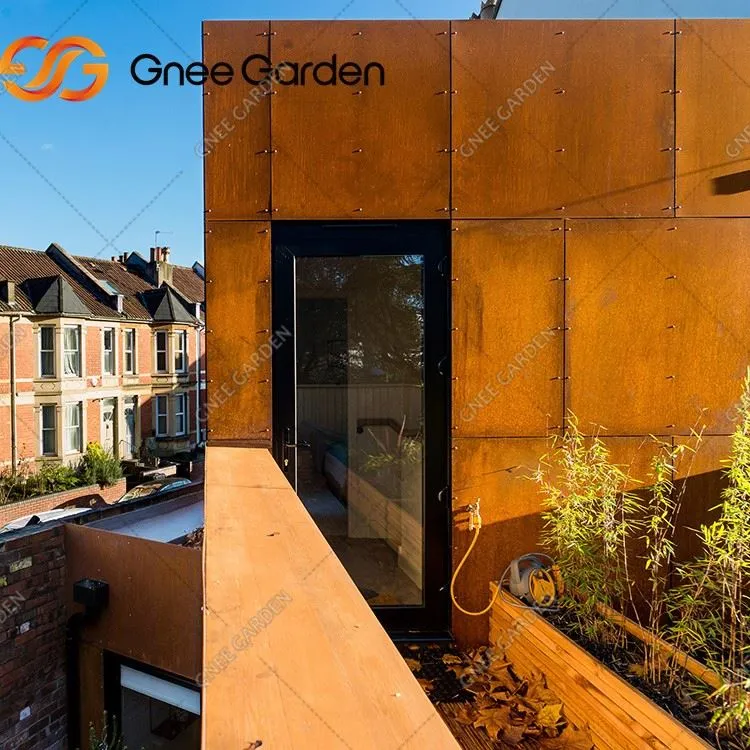Corten Wall Panel Curtain Wall