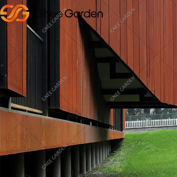 Exterior Wall Cladding Corten Metal Panel