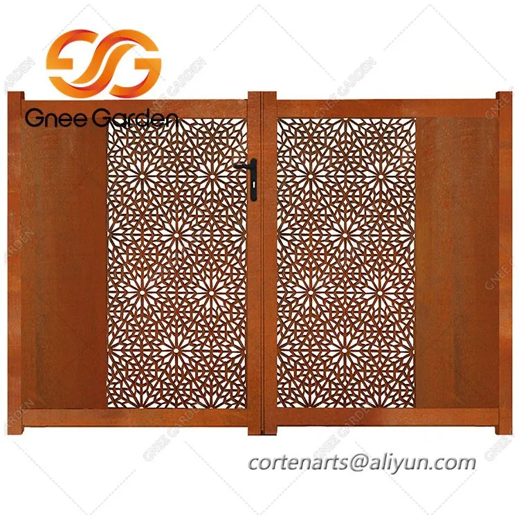 गार्डन फेंसिंग ट्रेलिस गेट्स