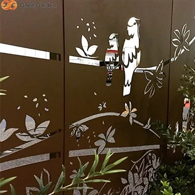 गार्डन कॉर्टन स्क्रीन पैनल कैसे डिज़ाइन करें?