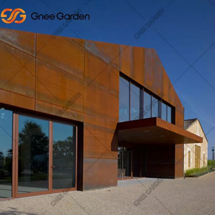 सजावट के लिए धातु पर्दा दीवार