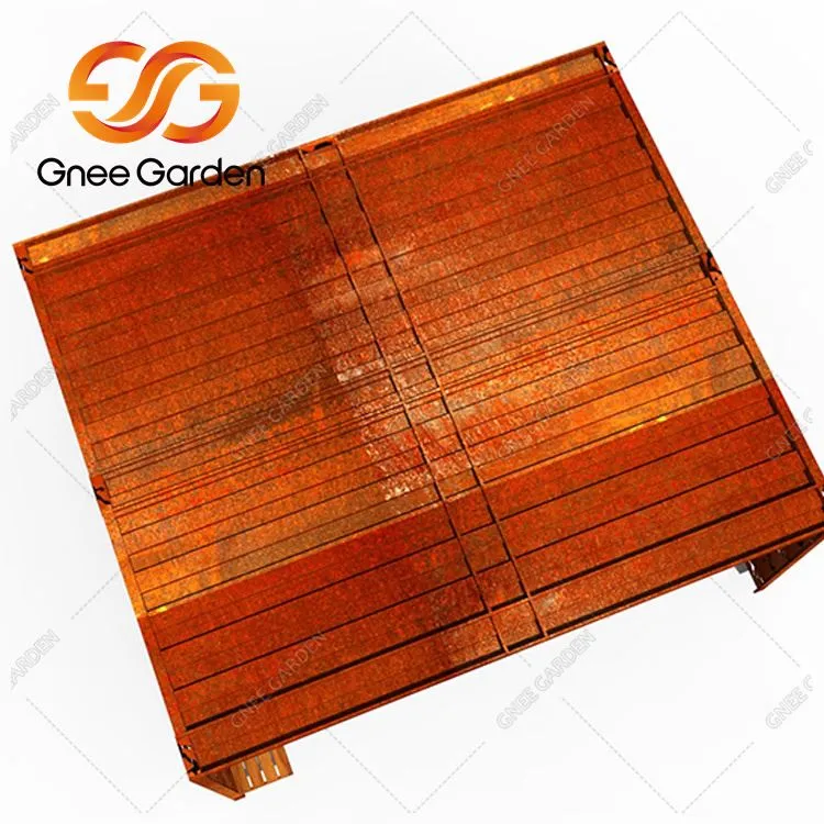 आधुनिक धातु गार्डन पेर्गोला