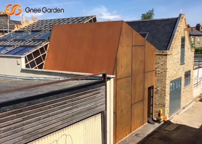 Metal Cladding Corten Durable Metal Cladding Corten Durable