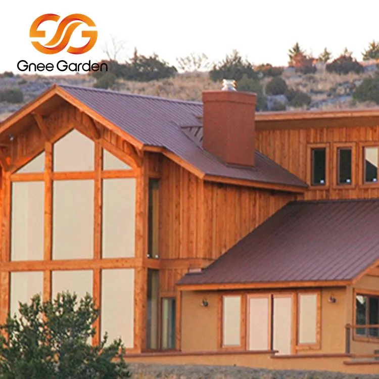 जंग लगी धातु की छत