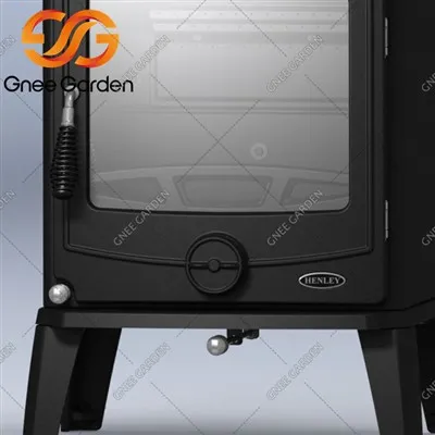 कच्चा लोहा लकड़ी बर्नर