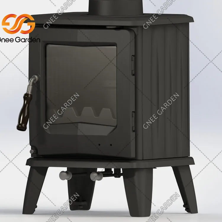 लकड़ी जलाने वाले स्टोव फायरप्लेस घरेलू कच्चा लोहा स्टोव